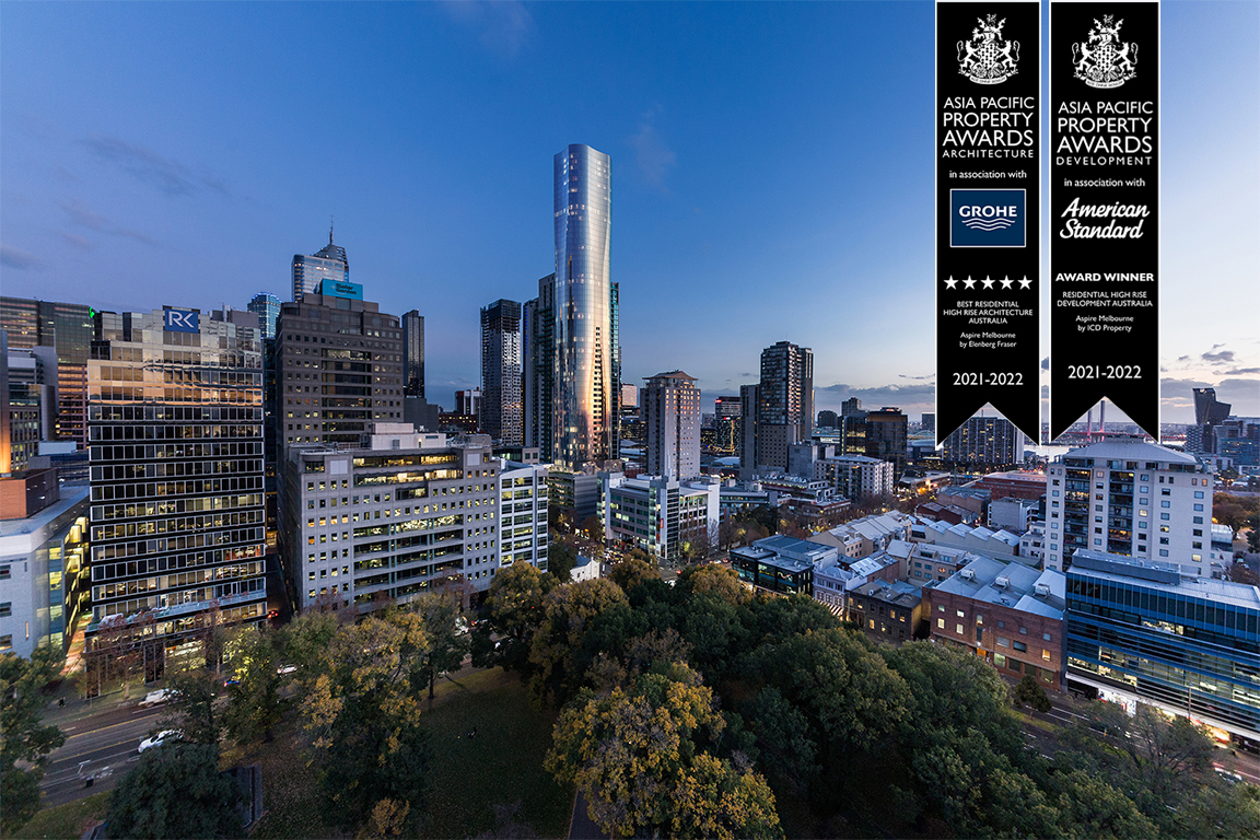 Aspire Melbourne - International Property Awards winning